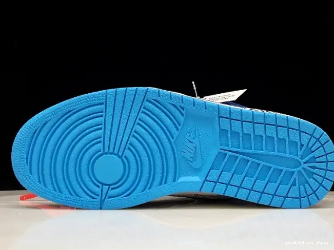 Rep AQ0818-148 UNC Powder Off-White 1 Air Blue Jordan 0525